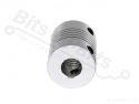 Stepper motor coupling flexible 5x8mm